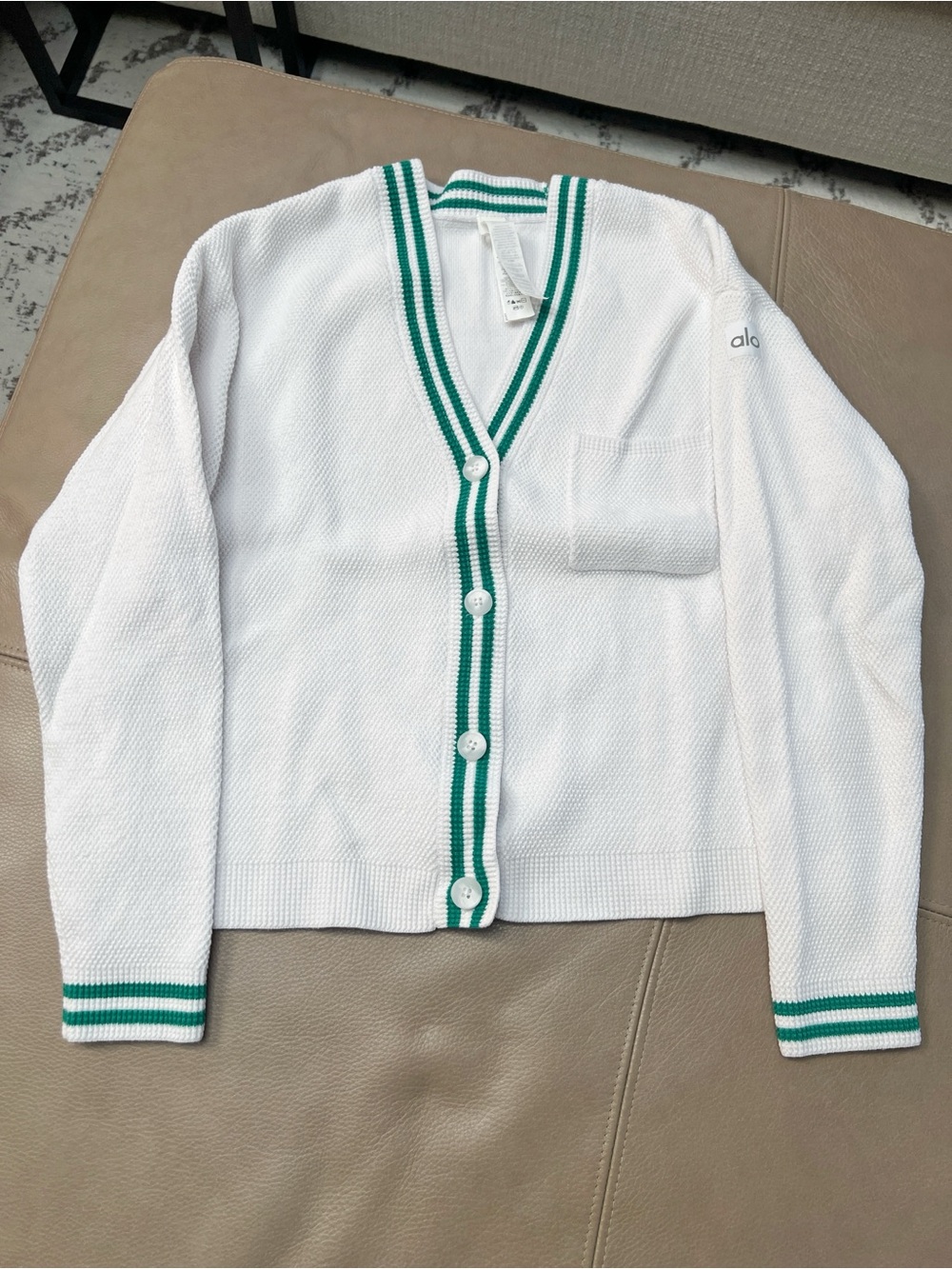 ALO Yoga Tennis Club Sweater Knit Dress (S) & Cardigan (XXS) Set - Picture 4 of 9